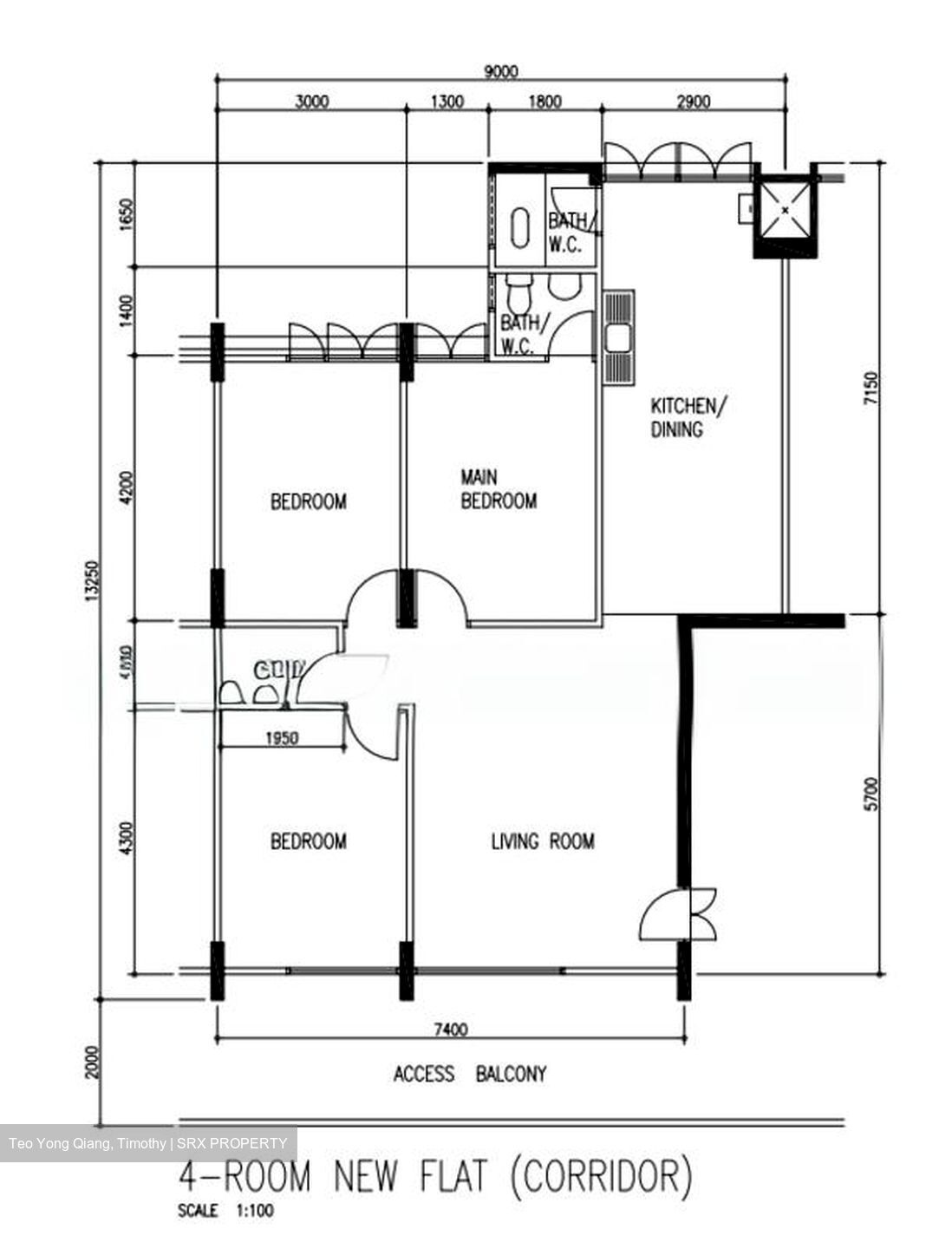Blk 413 Ang Mo Kio Avenue 10 (Ang Mo Kio), HDB 4 Rooms #597789661